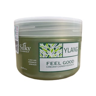 Kem hấp xả chăm sóc tóc bằng thảo dược YLANG Feel Good Conditioner SILKY 250ml