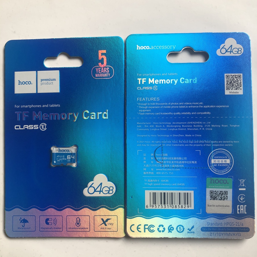 Thẻ Nhớ Cho Điện Thoại, Máy Tính Bảng 4GB, 8GB, 16GB, 32GB, 64GB,... Hoco Class 10, Class 6 [CHÍNH HÃNG] | BigBuy360 - bigbuy360.vn