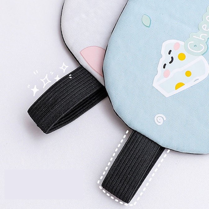 Túi chườm mắt bịt mắt ngủ có túi gel massage thư giãn họa tiết hoạt hình cute