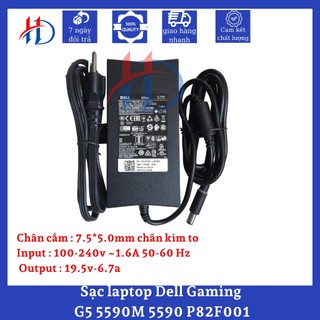 Sạc laptop Dell Gaming G5 5590M 5590 P82F001 - Sạc Zin