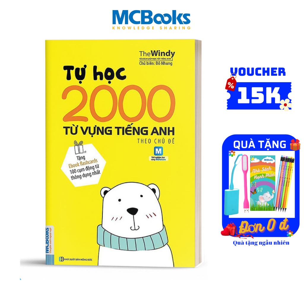 Sách - Tự Học 2000 Từ Vựng Tiếng Anh Theo Chủ Đề Phiên Bản Khổ Nhỏ Dành Cho Người Học Căn Bản - Học Kèm App Online