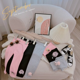 Combo 3 quần legging bé gái size 8-32kg