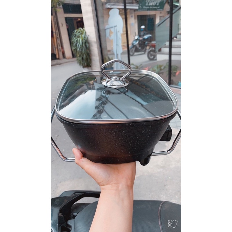 NỒI LẨU ĐA NĂNG MINI BOSCO G101 bảo hành 6 tháng