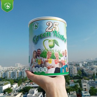 Combo 1 Thùng (6 lon 750gr/ 6 hộp 625gr) Sữa Hạt Ngũ Cốc 25 Green Nutri [Nhập khẩu]