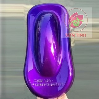 Sơn xịt Samurai CD032 - màu Tím Candy (cần sơn trên nền màu Bạc) (400ml)