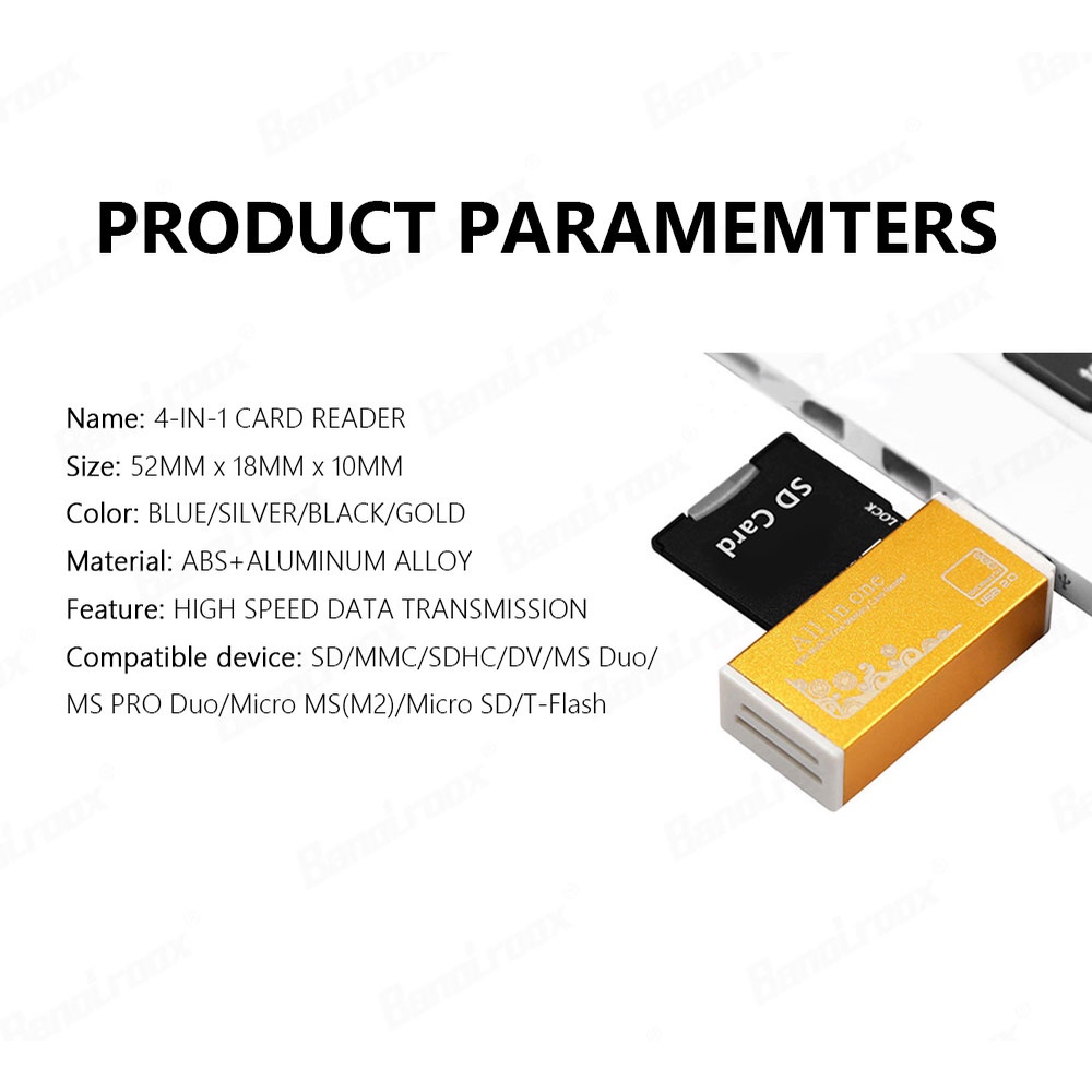 Đầu Đọc Thẻ Nhớ Micro SD / T-Flash / M2 / MS SD Chuyên Dụng