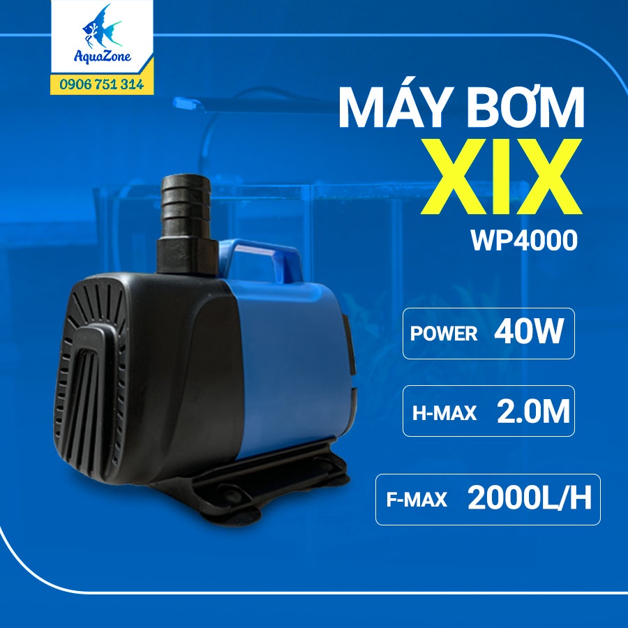 Máy bơm hút đáy Xin Xiu WP2000 - 4000 hút cặn bể cá