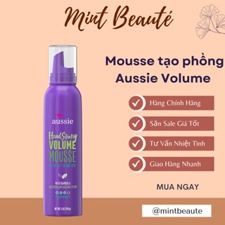 Aussie Mousse Volume - Kem mousse tạo phồng tóc Aussie Headstrong Volume Mousse, Maximum Hold 170g