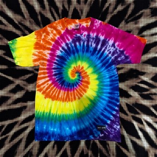 Dapit-hapon Cổ Điển Rainbow Tie Dye Nam Nữ Trẻ Em Jersey Unisex Áo Thun Thể Thao Nhanh Khô