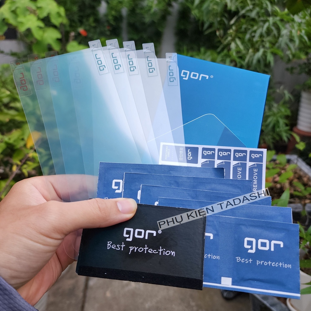 Miếng dán màn hình Gor Iphone 14 Pro Max/ 14 Pro/ 14 Cảm ứng nhạy Chống trầy xước, Hạn chế vân tay - Hãng Gor