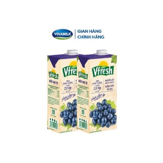 Nước nho ép Vinamilk Vfresh 100% - Hộp 1L