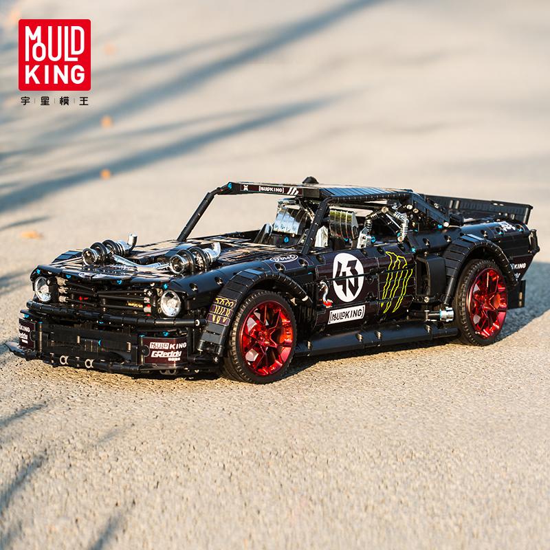 Đồ Chơi Mô Hình 3D Lắp Ráp MOULD KING Xe Cơ Bắp Ford Mustang 13108  1:8