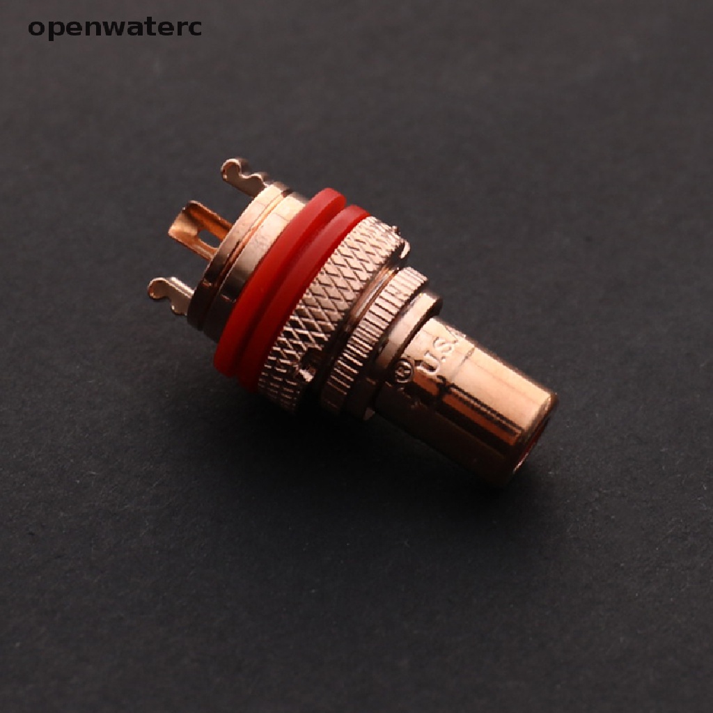 1 Cặp Jack Nối RCA Female Bằng Đồng 2 Cái