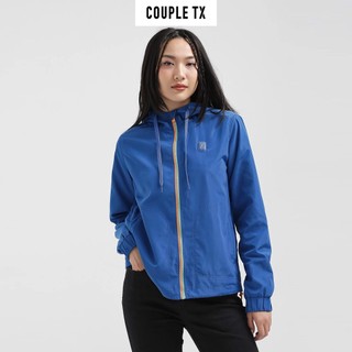 Áo Khoác Dù Nữ Couple TX Basic Dây Kéo 2 Màu