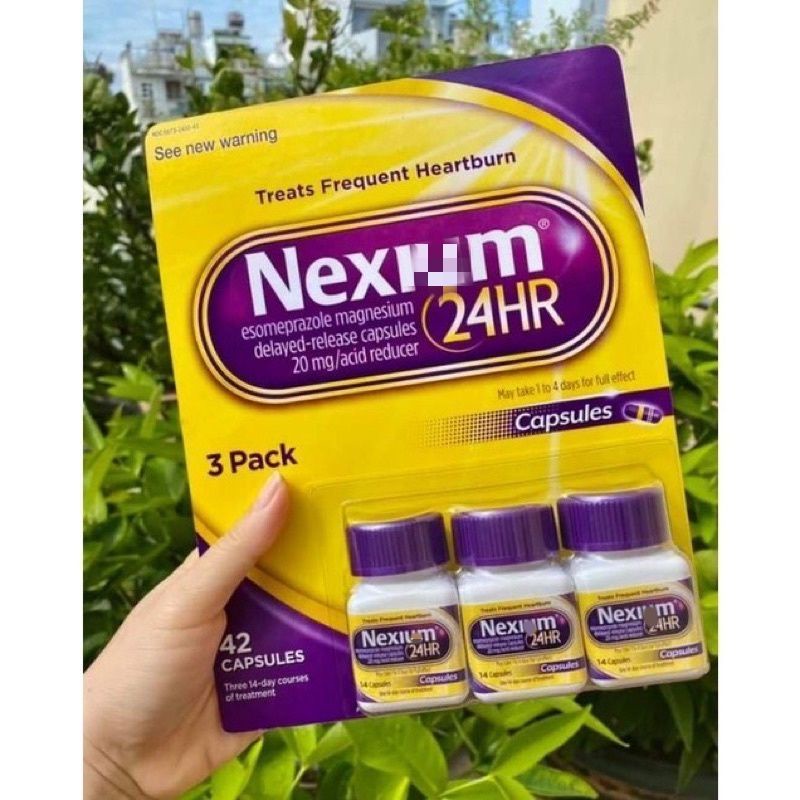 Viên uống nexium 24 hr - 14 viên - 42 viên