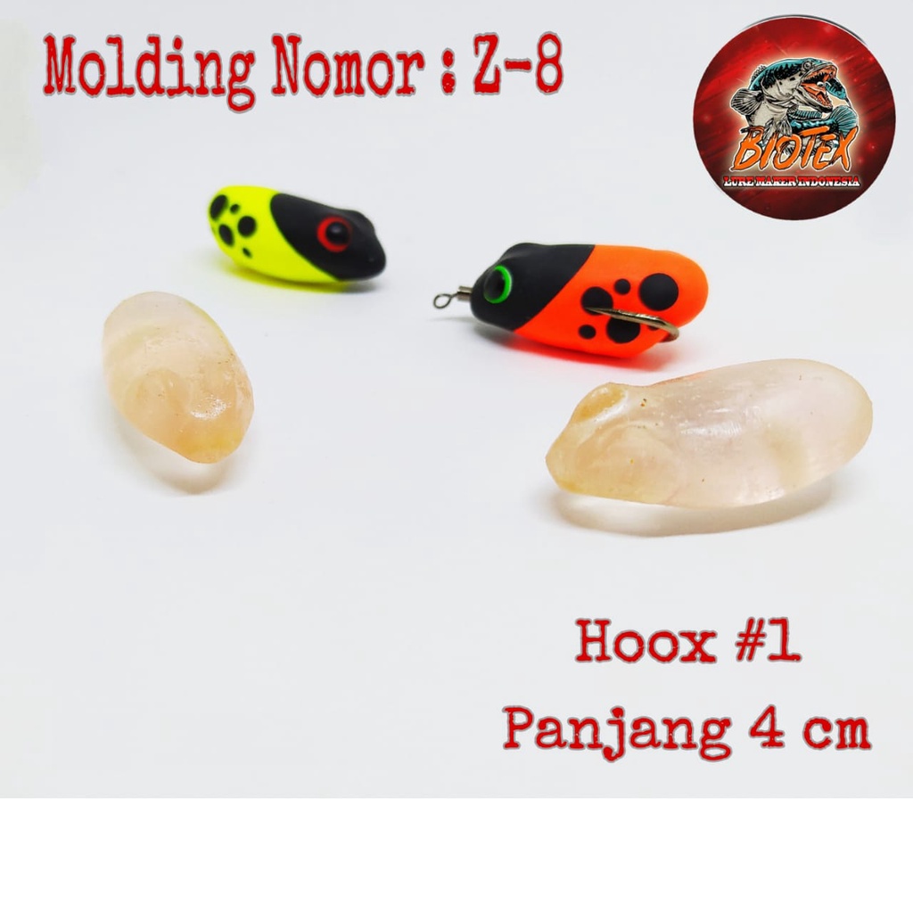 Ếch Khuôn Mềm Z-8 Dài 4Cm