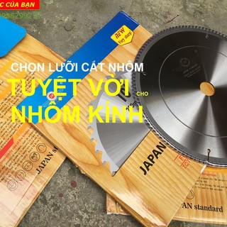 Lưỡi cắt nhôm nhật 250, đĩa cắt nhôm nhật bản 250, lưỡi cắt hợp kim nhôm 250 japan