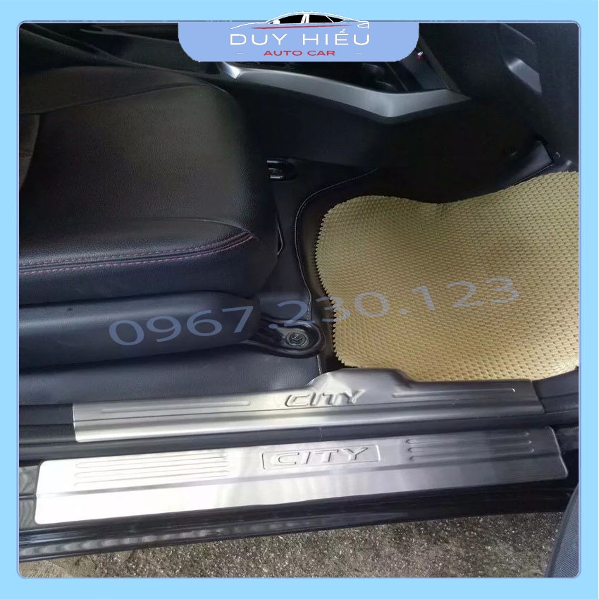 Ốp bậc trong và ngoài City 2014-2020 inox