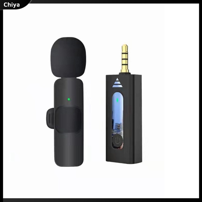 Micro Không Dây 3.5mm Hỗ Trợ Thu Âm Đa Hướng Cho Camera / Điện Thoại Thông Minh