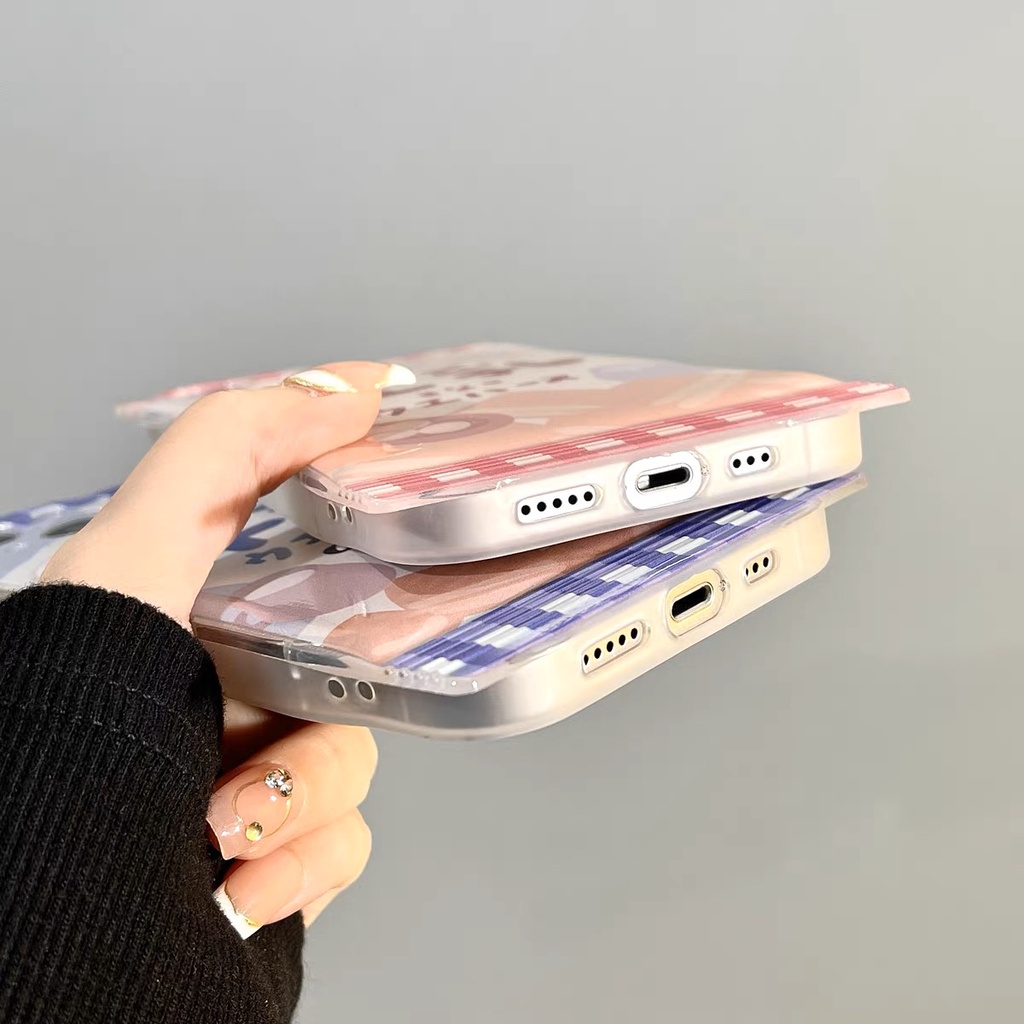 Ốp Điện Thoại Silicon Mềm Hình Bò Sữa / Đậu / Kẹo Cho 6 S6 6S 6splus 7 7plus 8 8plus X xs xsmax 11 12 13 14 Pro / Pro Max - 5020