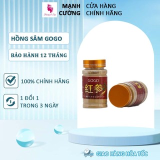 Bột Cấy Hồng Sâm, Bột Hồng Xâm GoGo Hàn Quốc