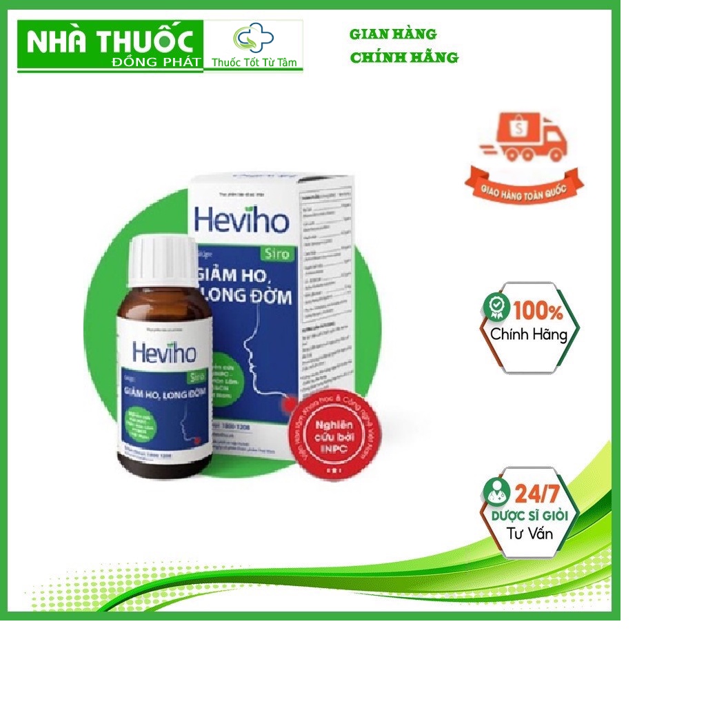 Siro HEVIHO giảm ho long đờm