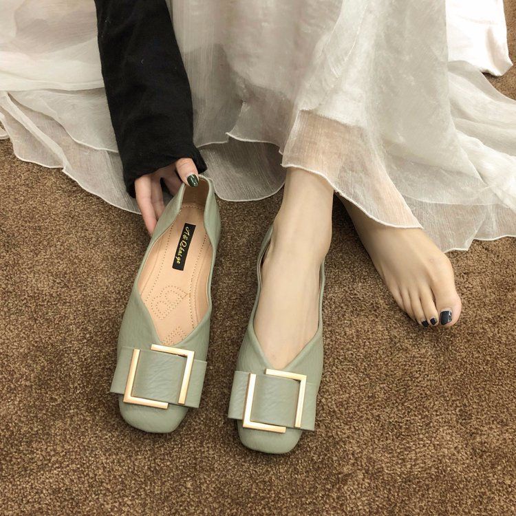 Giày Búp Bê Đế Mềm Size Lớn 35-43 41 42 Thời Trang Cho Phụ Nữ Mang Thai