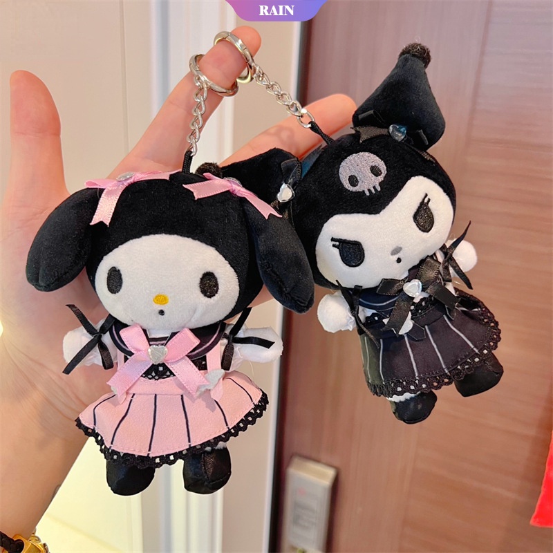 SANRIO Thú Nhồi Bông Hình Nhân Vật Cinnamoroll Kuromi Lolita 14cm Trang Trí Ba Lô [RAIN]