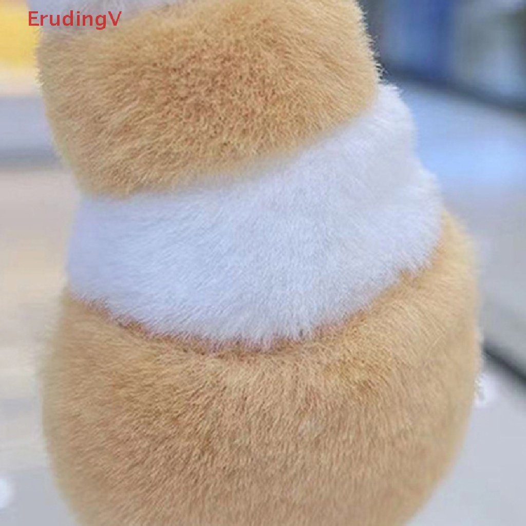 [ErudingV] Móc Khóa Búp Bê Nhồi Bông Gấu Mèo Odd-Tailed Nhỏ Nhắn [Mới]