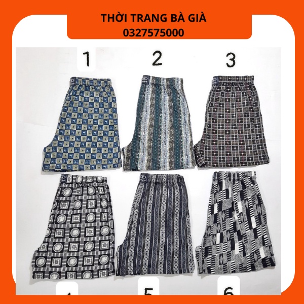 Quần Đùi Nam, Quần Short cotton Mặc Ở Nhà Đi Ngủ Thanh Niên Đến Trung Tuổi