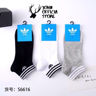 VỚ/ TẤT NGẮN CỔ NAM NỮ CAO CẤP, SÉT 3 ĐÔI VẢI COTTON THOÁNG KHÍ, KHÁNG KHỬ MÙI MỒ HÔI CHÂN KHI ĐI GIÀY SOCKS ADS6616