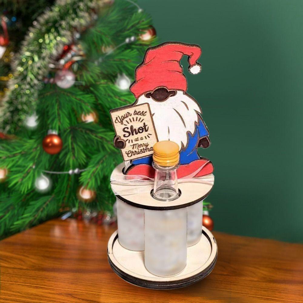 Giá Đỡ Bình Nước Mini Bằng Gỗ Dùng Trang Trí DIY