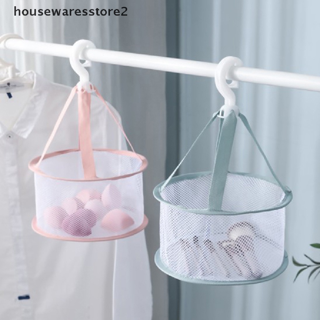 Set 2 Túi Lưới Phơi Khô Cọ Trang Điểm Tiện Dụng