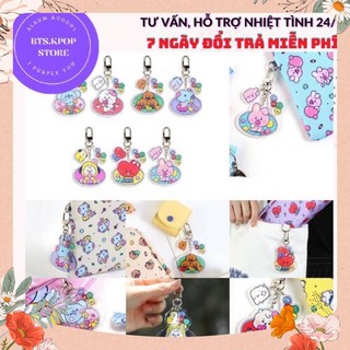 Móc khoá bt21 baby jelly
