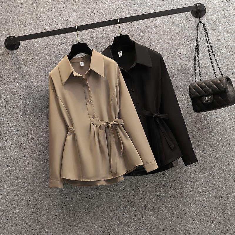 Áo Sơ Mi Mỏng Plus Size Cho Nữ