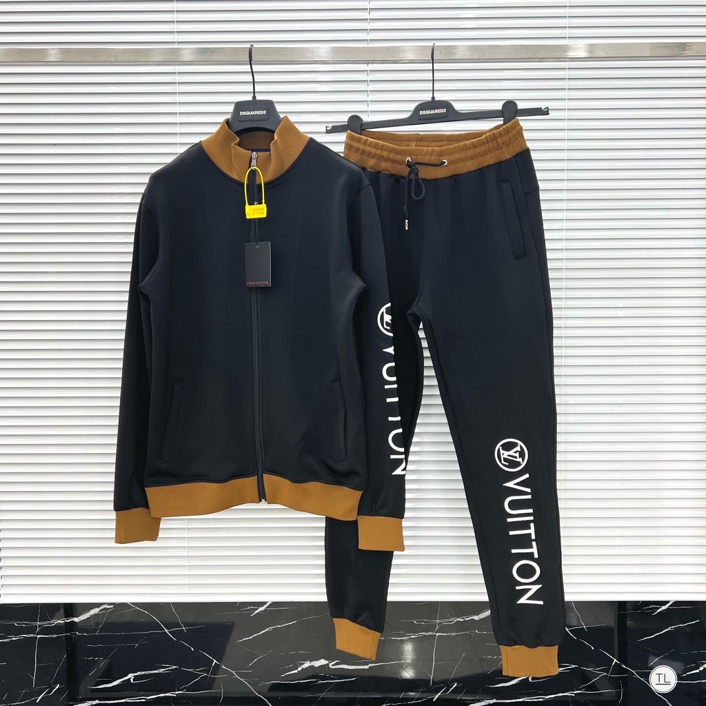 🔥Hot🔥Bộ nỉ LV thiết kế hot trend Nam nữ New 2023