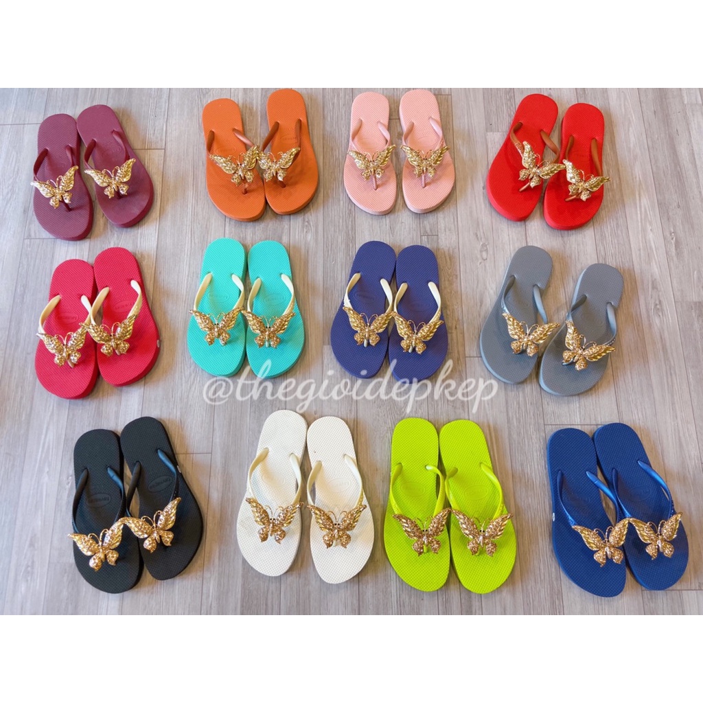 KẸP BƯỚM ĐÁ MÀU HOT TREND