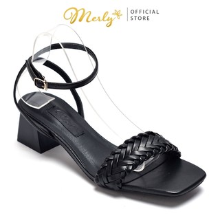 Giày Sandal Nữ Gót Thấp Merly 1412