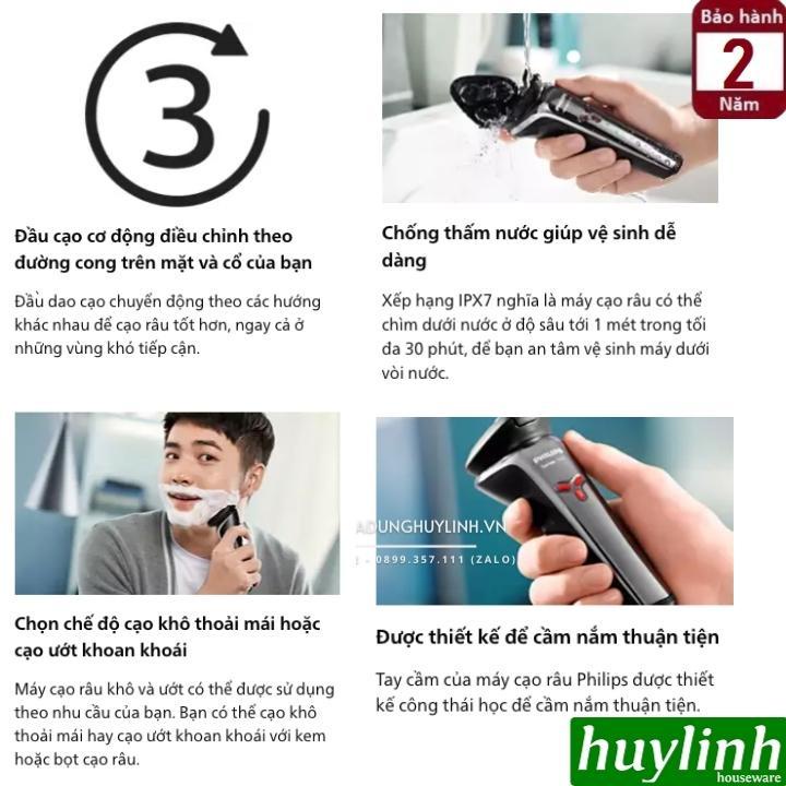 Máy cạo râu khô và ướt Philips S1301/02 - Hàng chính hãng