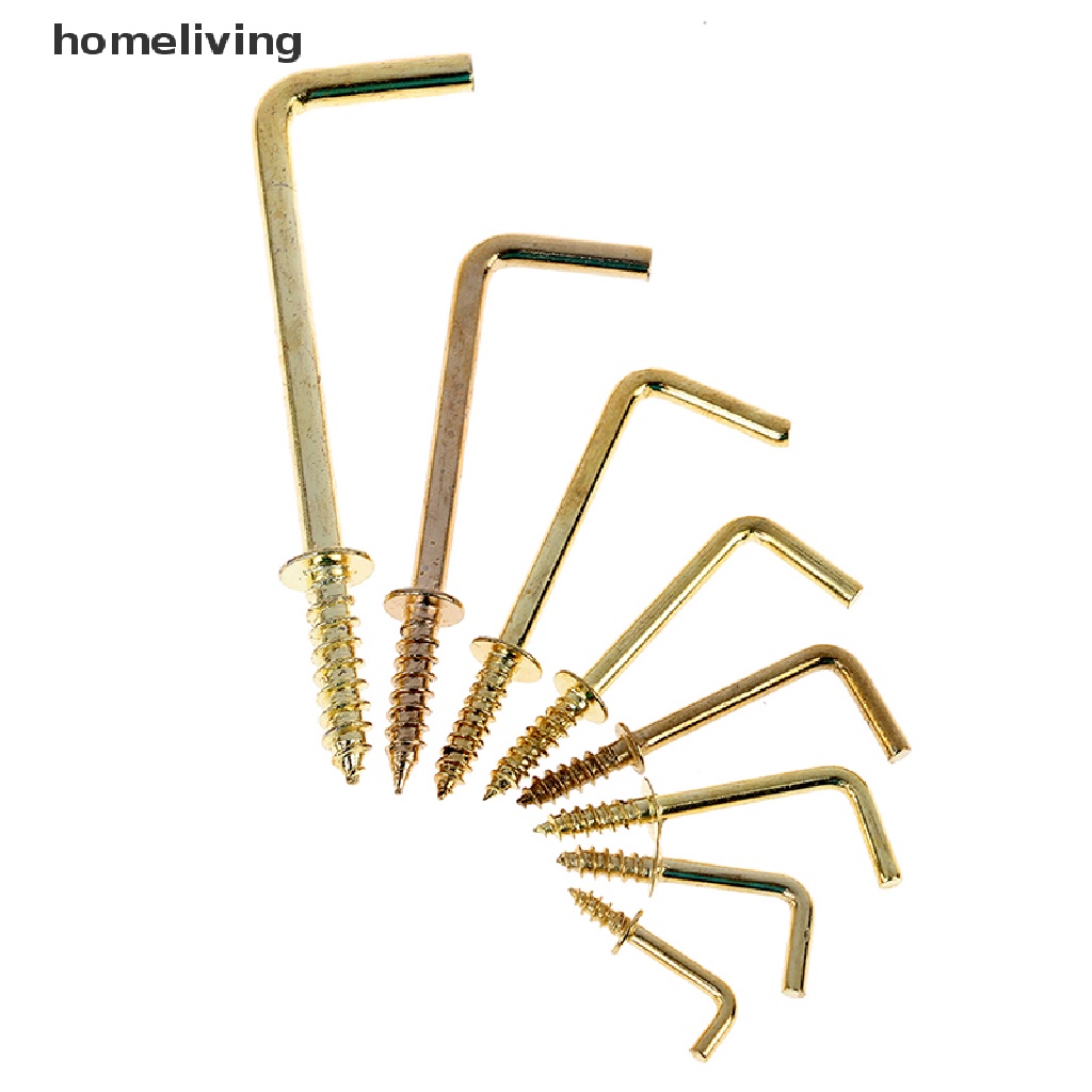 Set 10 Móc Treo Đồ Hình Chữ L 7 Kiểu Bằng Sắt Chất Lượng Cao