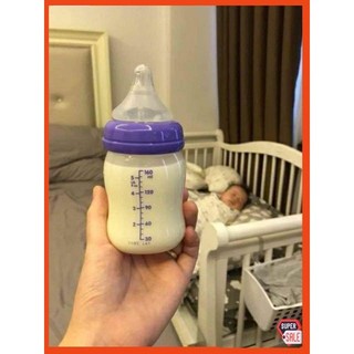 Bình sữa 𝐋𝐀𝐍𝐒𝐈𝐍𝐎𝐇 𝐌𝐎𝐌𝐌𝐀 160ml/240ml (chọn size núm)