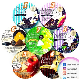 Phô mai ngọt QBB Cheese Dessert - Nhật Bản