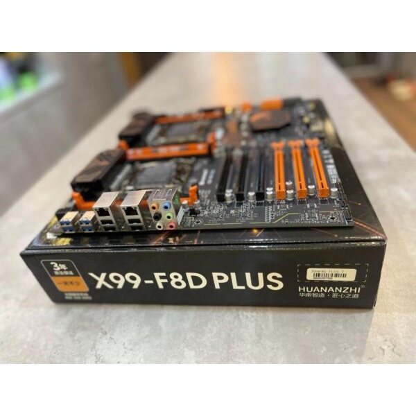 Mainboard HUANANZHI F8D PLUS. Bo Mạch Chủ Intel Dual CPU hỗ trợ E5 96V3-96V4, E-ATX. Hàng mới 100% full box. BH: 12T