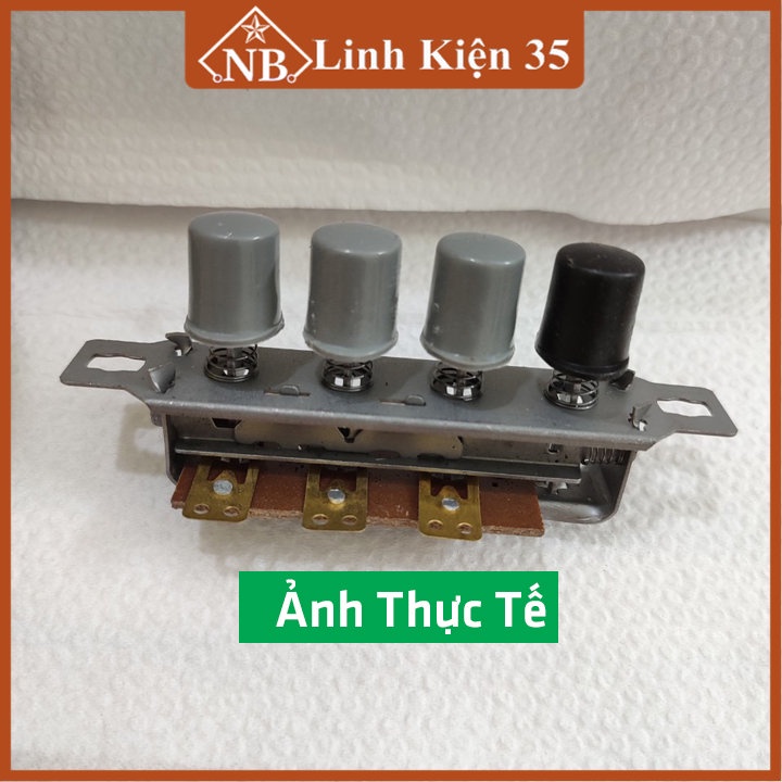 Bộ công tắc số quạt 4 nút/5 nút loại tròn, phím bấm điều chỉnh tốc độ gió cho quạt cây, quạt bàn siêu rẻ