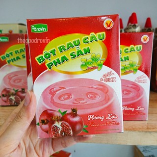 Bột Rau Câu Hương Lựu Rovin (Hộp 60g)