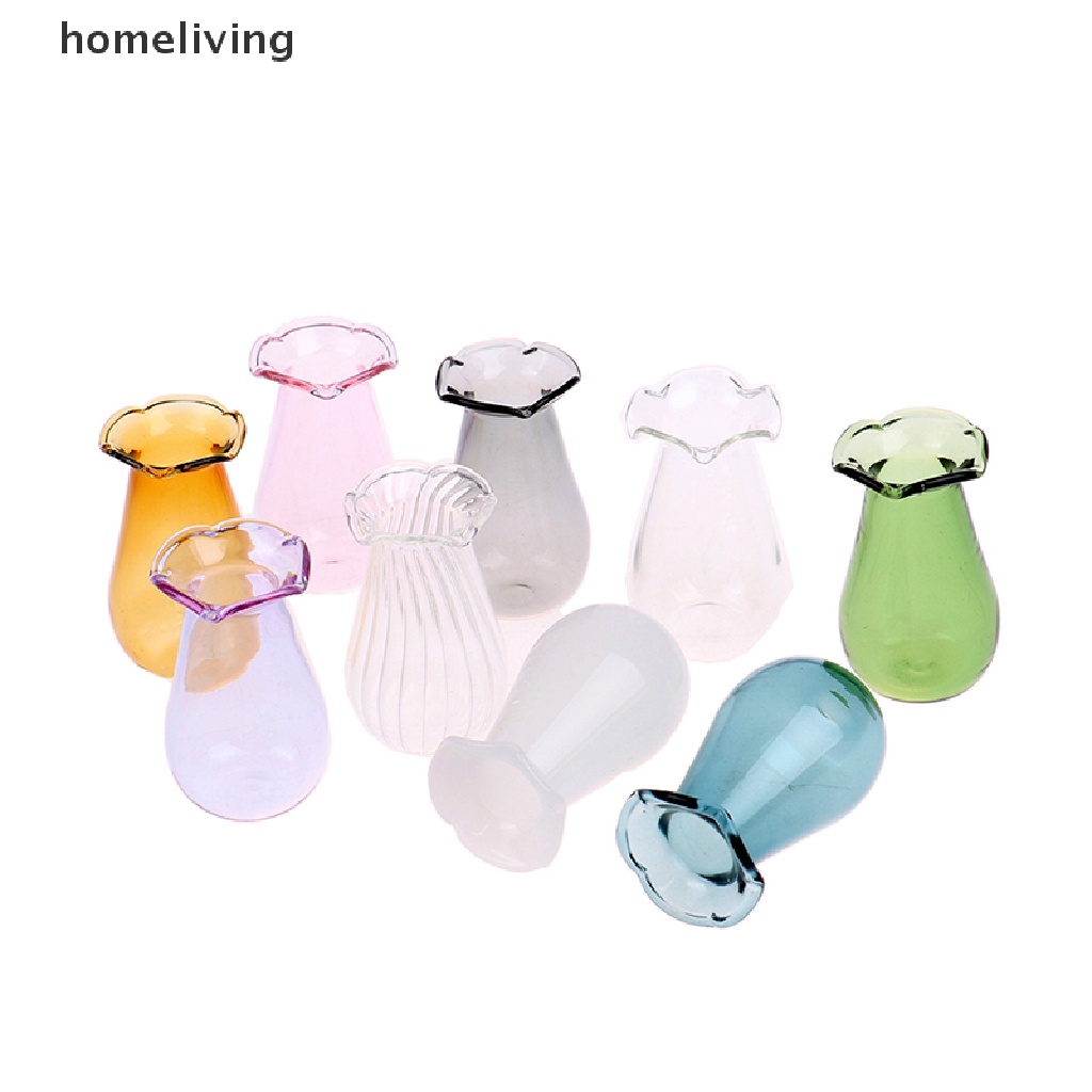 Chậu Kính Trồng Cây Mini Tỉ Lệ 1: 12 Trang Trí Nhà Búp Bê