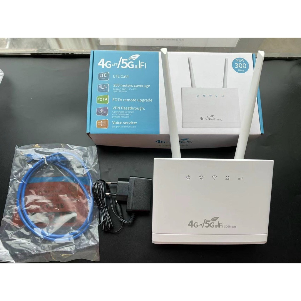 Bộ Phát Wifi 3G 4G CPE RS980 / R311 PRO Tốc độ 150Mbps. Kết nối 32 user -Hỗ Trợ 4 Cổng LAN