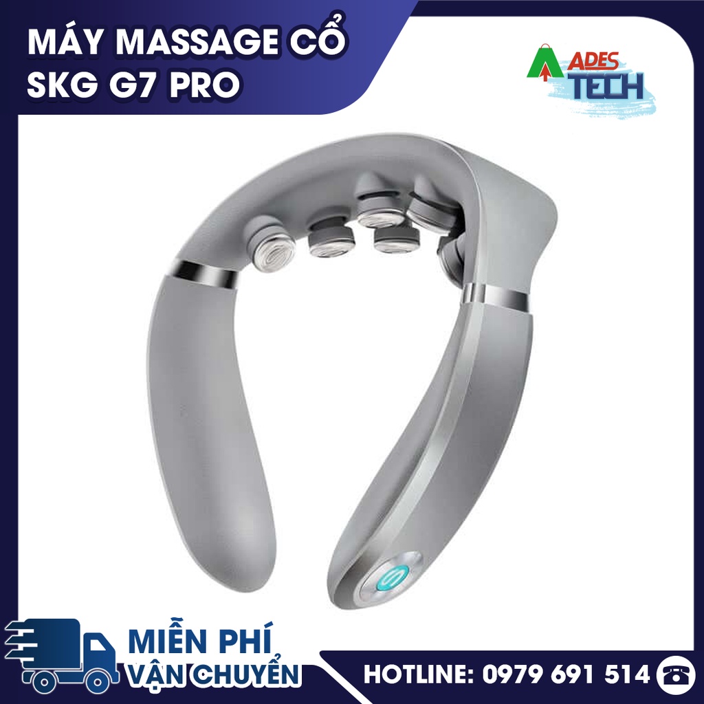 ✔️ Máy massage cổ SKG G7 Pro ✔️ 9 đầu rung mát xa ✔️ BH 12 THÁNG ✔️ Có 9 đầu rung mát xa