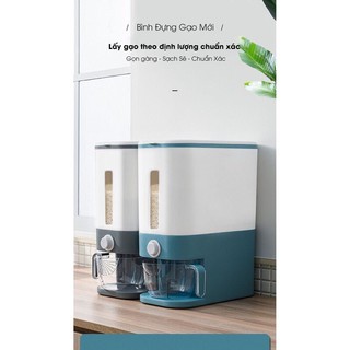 THÙNG GẠO ECOCO 10 KG CHỐNG ẨM MỐC CÔN TRÙNG ĐẢM BẢO AN TOÀN CHO THỰC PHẨM