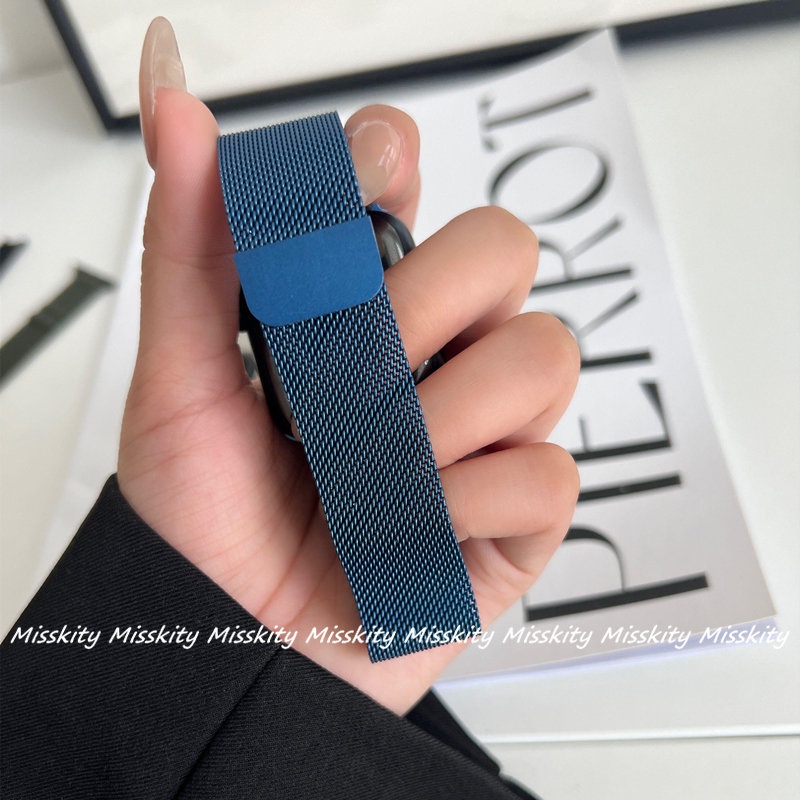 Dây Đeo Inox Milanese Cho Đồng Hồ Thông Minh iWatch Series Ultra 8 7 SE 3 4 5 6 2 49mm 45mm 41mm 44mm 40mm 38mm 42mm